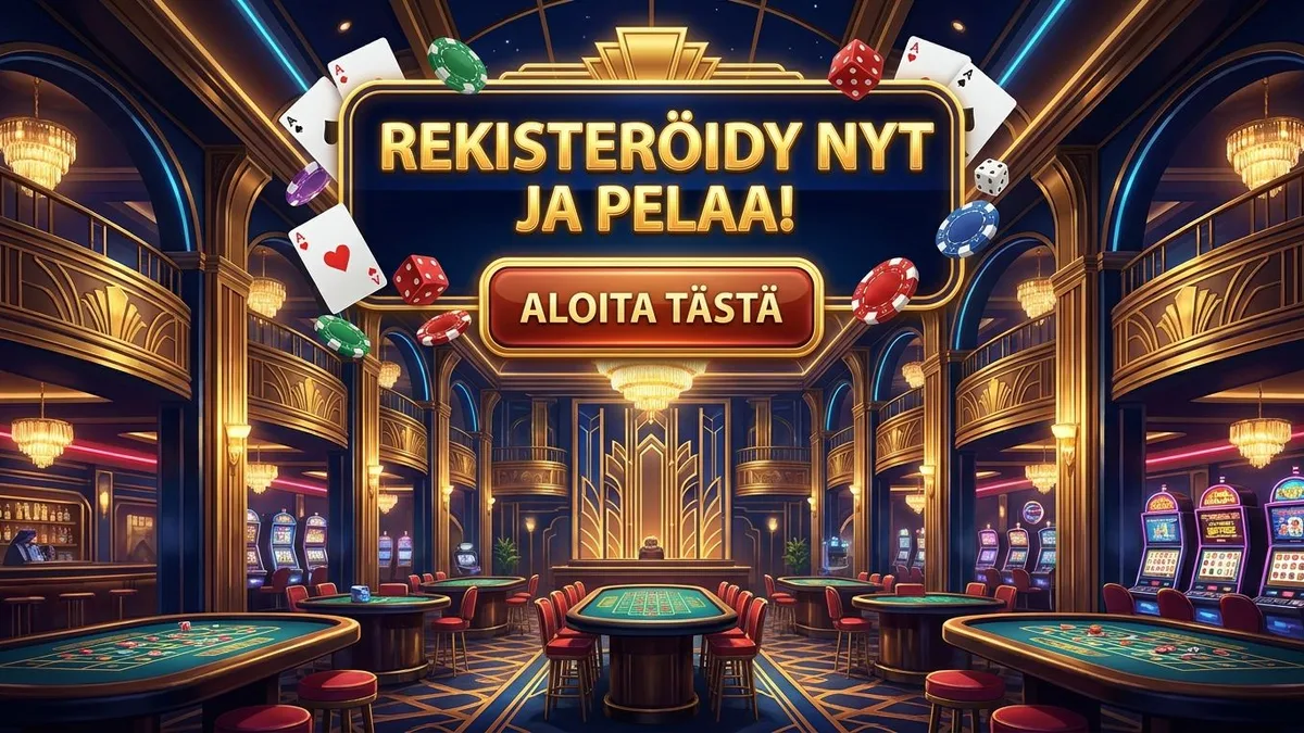 Rekisteröidy bonuksella